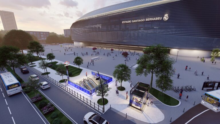 Arranca la colosal estación de metro para el Nuevo Bernabéu