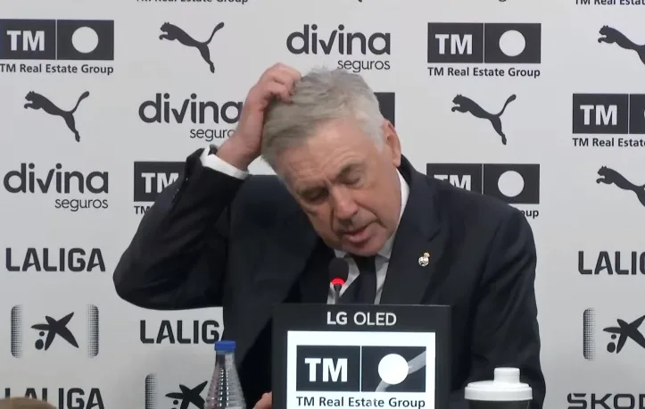 Ancelotti: “Para enfriarse hay que mirar la tabla”