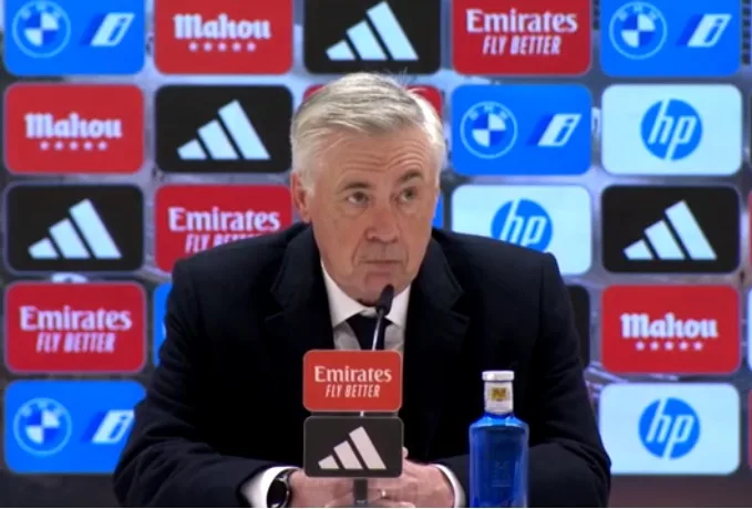 Ancelotti: “Nos faltan diez partidos y no podemos bajar ahora”