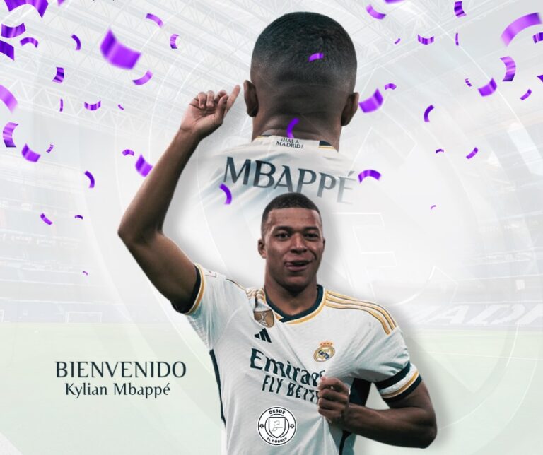 Oficial| Kylian Mbappé y el Real Madrid unen sus caminos